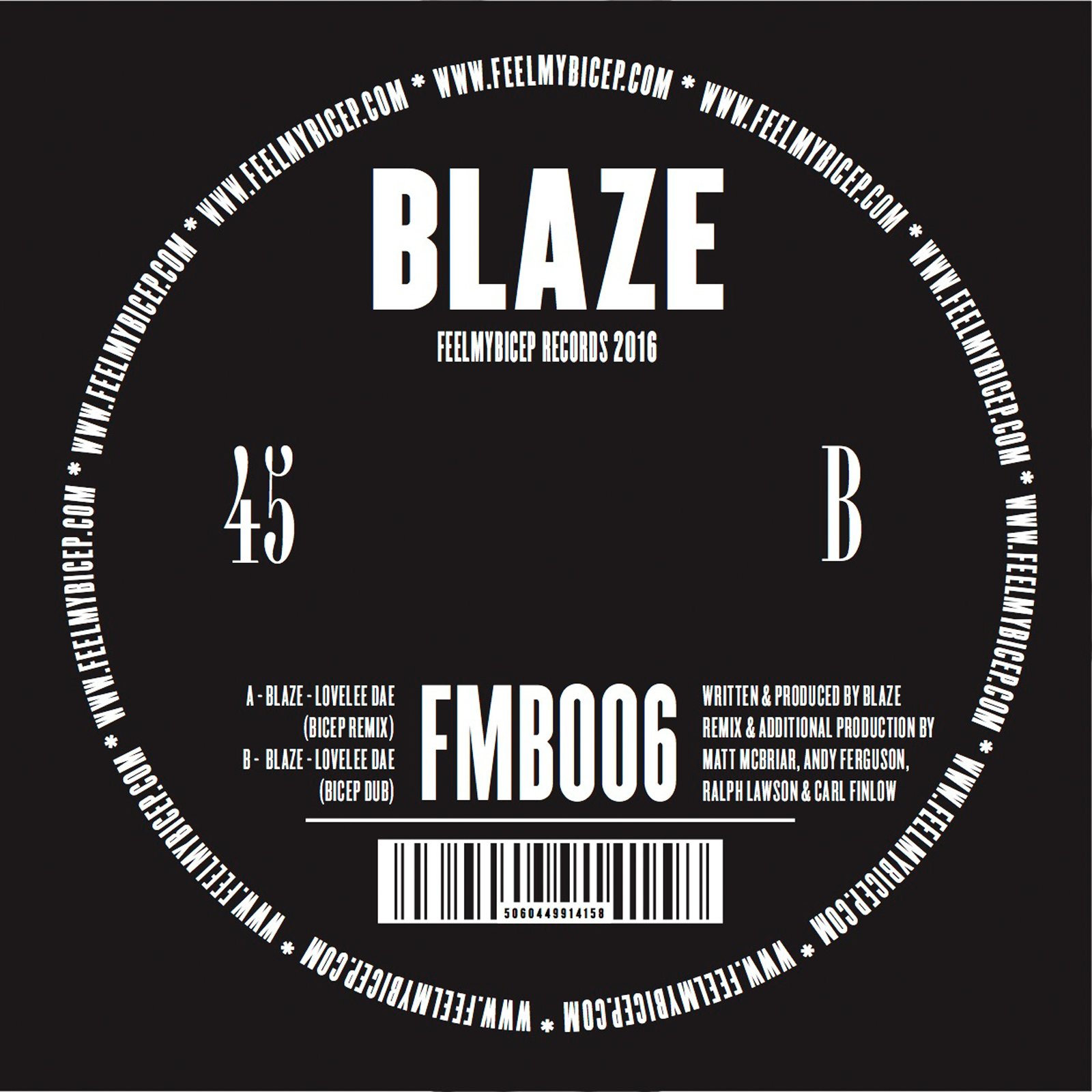LOVELEE DAE (BICEP REMIXES) FMB006