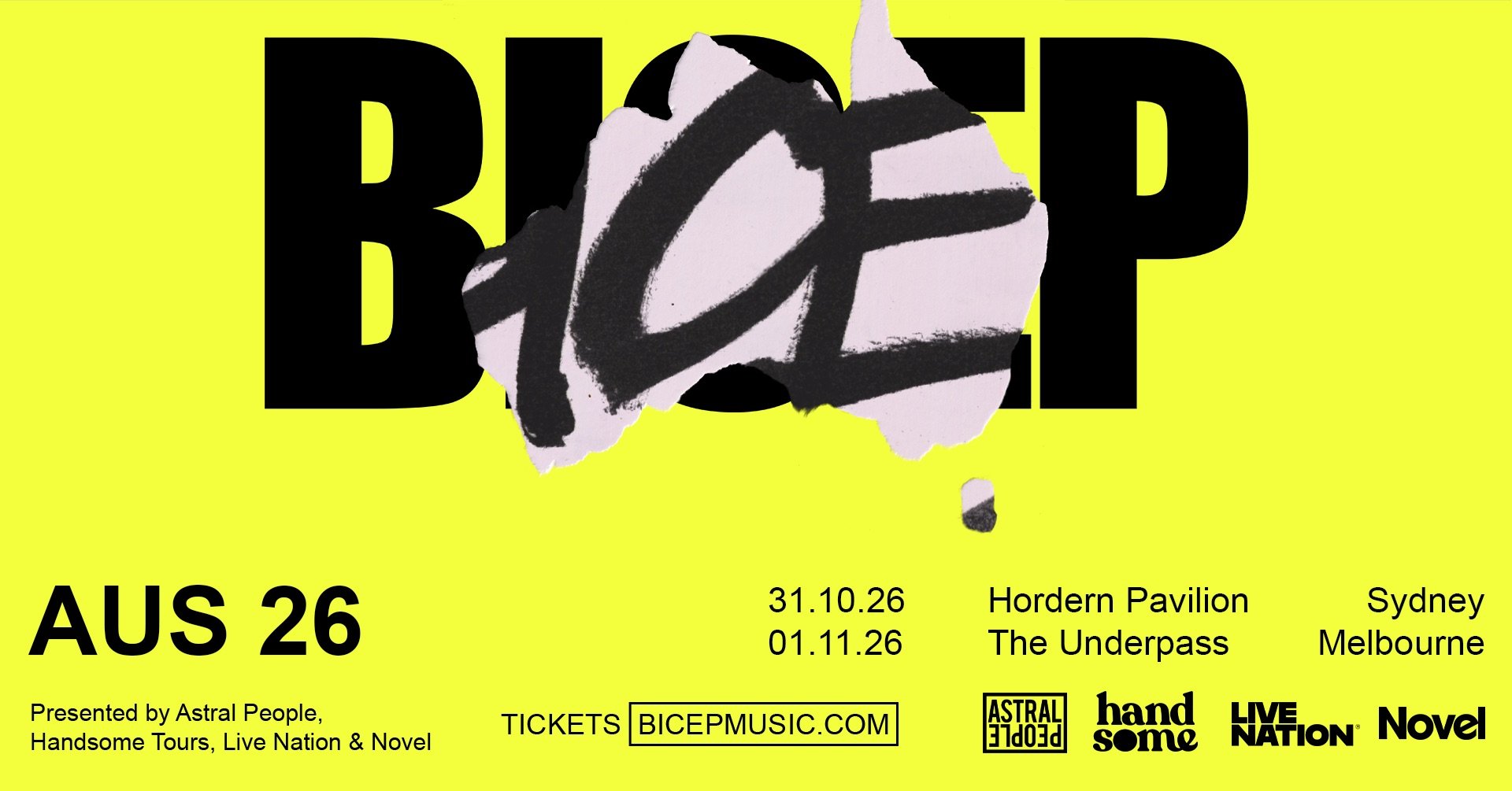 BICEP RETURN TO AUSTRALIA